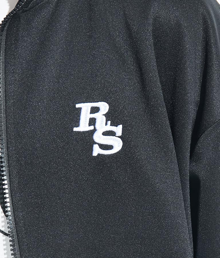 R+S吸水速乾付きラインジャージブルゾン 914-7318