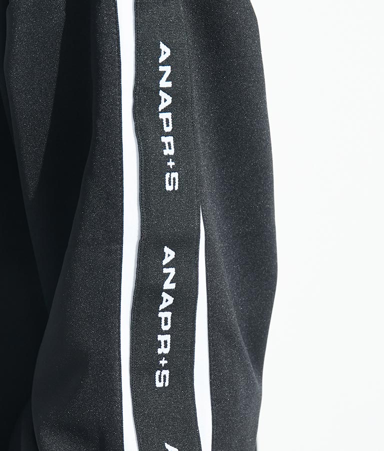 R+S吸水速乾付きラインジャージブルゾン 914-7318