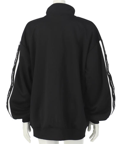 R+S吸水速乾付きラインジャージブルゾン 914-7318