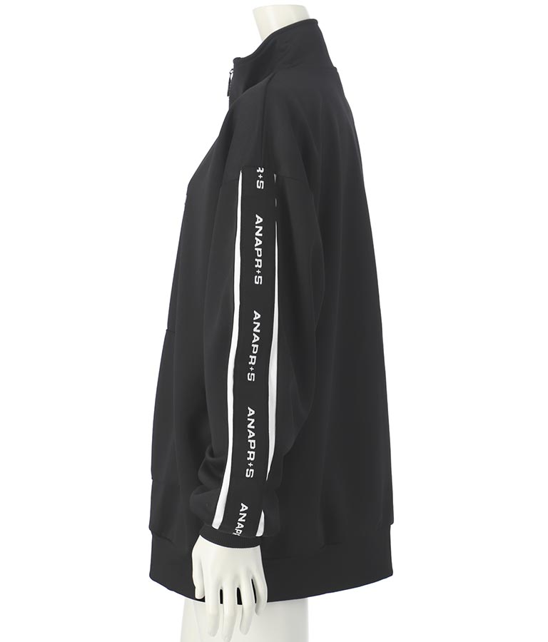 R+S吸水速乾付きラインジャージブルゾン 914-7318