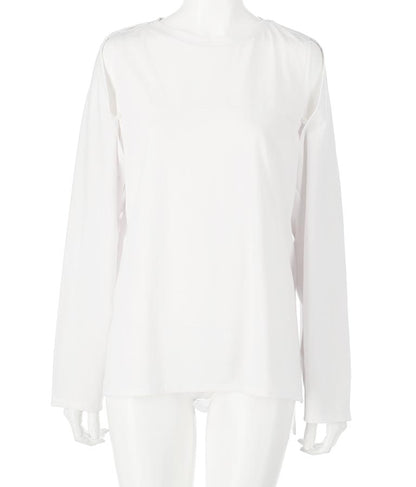 ２WAY レイヤード ボレロ ロングTシャツ 793-9012