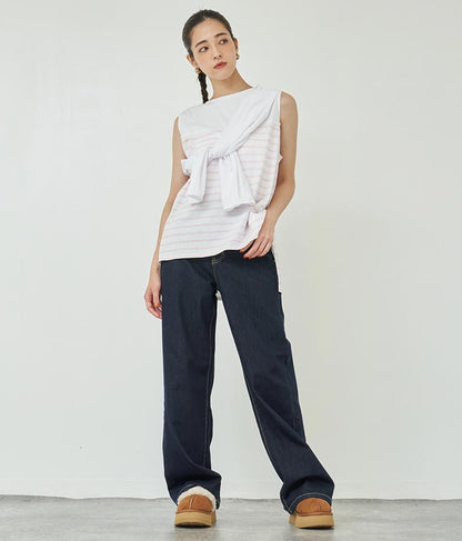 ２WAY レイヤード ボレロ ロングTシャツ 793-9012