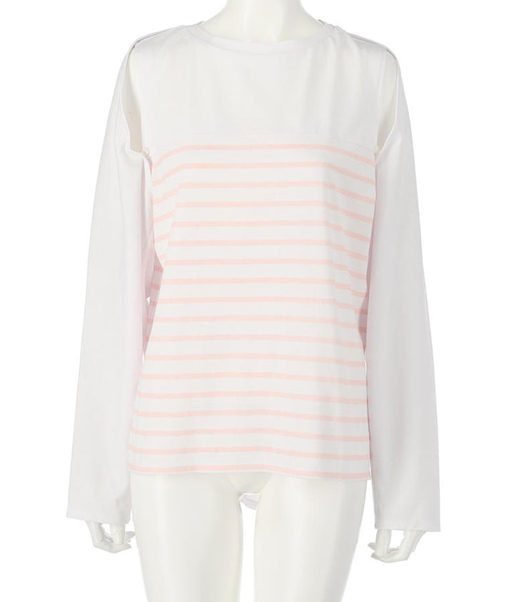 ２WAY レイヤード ボレロ ロングTシャツ 793-9012