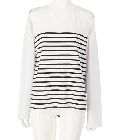 ２WAY レイヤード ボレロ ロングTシャツ 793-9012
