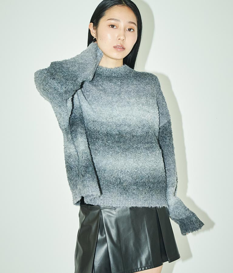 グラデーションニット 30-3102