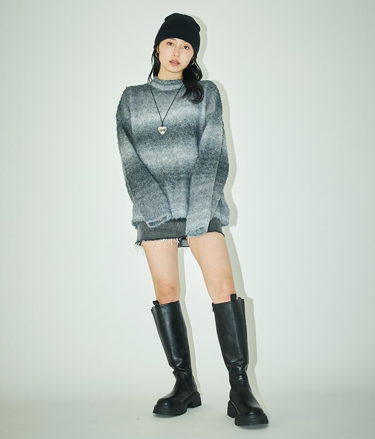 グラデーションニット 30-3102