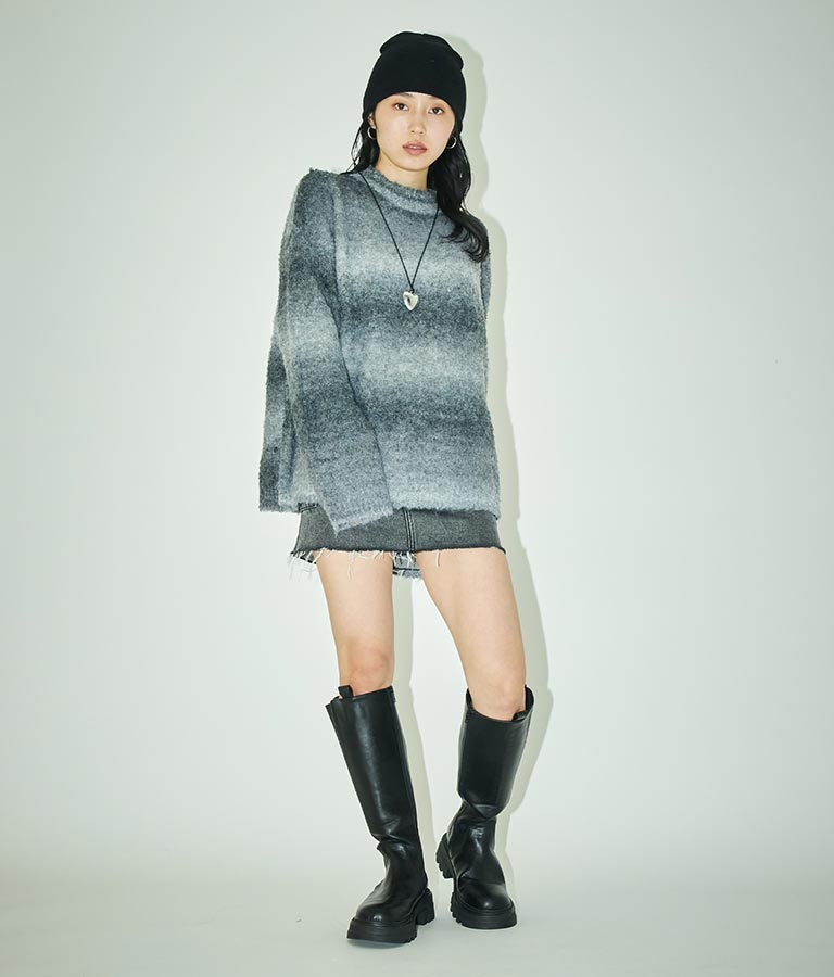 グラデーションニット 30-3102