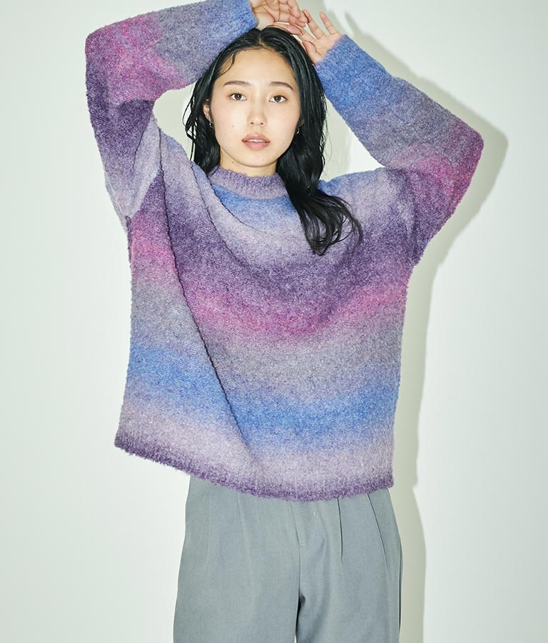 グラデーションニット 30-3102