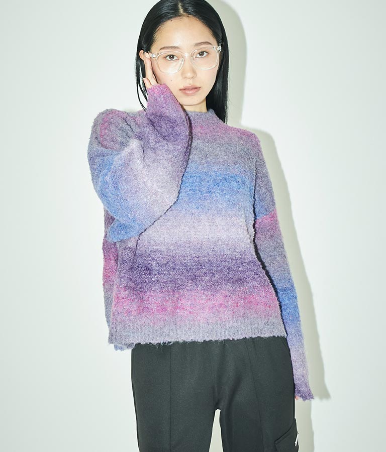 グラデーションニット 30-3102