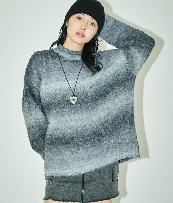 グラデーションニット 30-3102