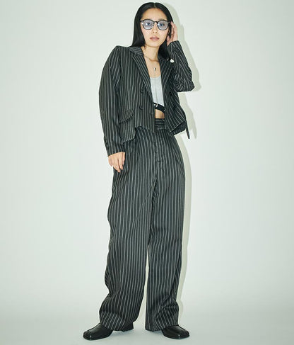 ピンストライプ スラックス 30-2093