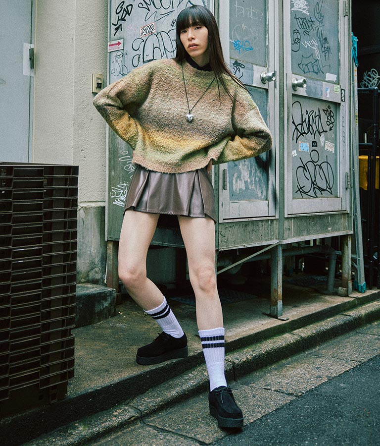 グラデーションニット 30-3102