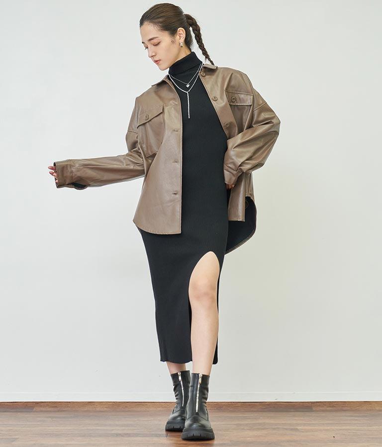 フェイクレザーCPOジャケット【セットアップ着用可】