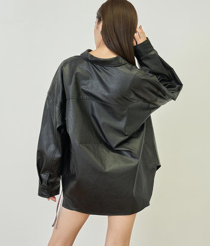 フェイクレザーCPOジャケット【セットアップ着用可】 794-9001
