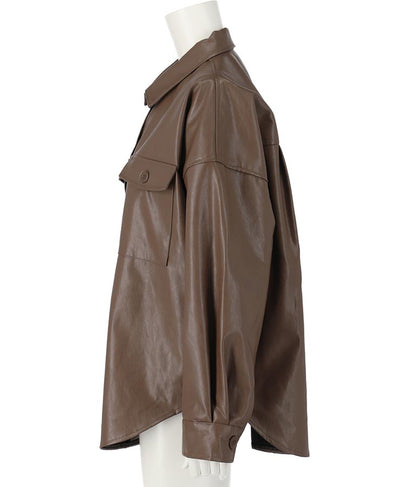 フェイクレザーCPOジャケット【セットアップ着用可】 794-9001