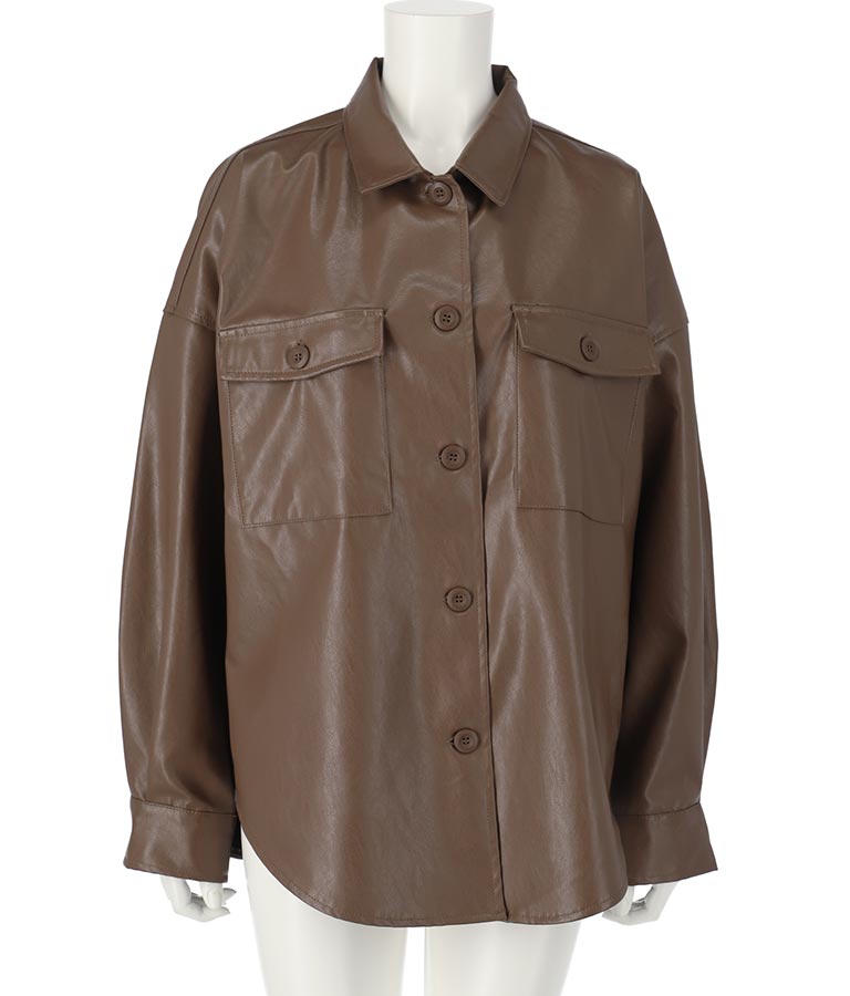 フェイクレザーCPOジャケット【セットアップ着用可】 794-9001