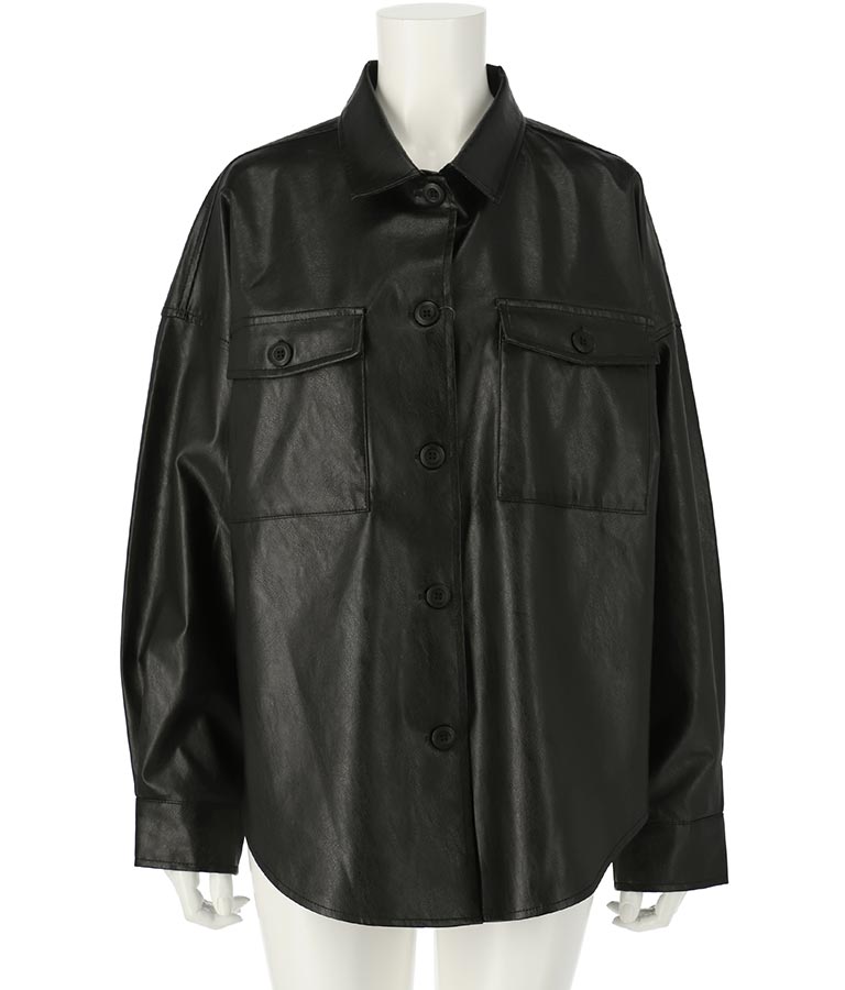 フェイクレザーCPOジャケット【セットアップ着用可】 794-9001