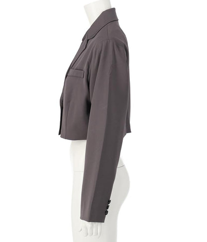 ダブルボタン クロップド ジャケット【別売りSETUP】 794-9027