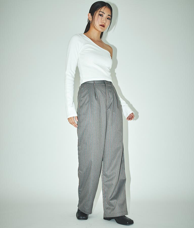 ピンストライプ スラックス 30-2093