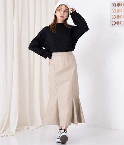 ボリュームスリーブカットソー 523-6719