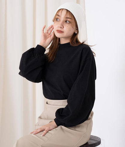 ボリュームスリーブカットソー 523-6719