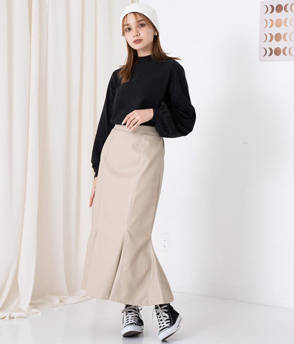 ボリュームスリーブカットソー 523-6719