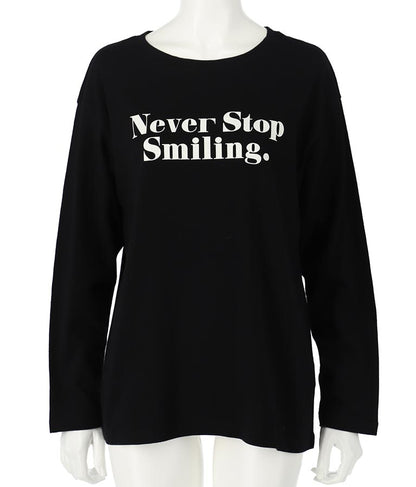 カラーメッセージロングTシャツ 523-6770