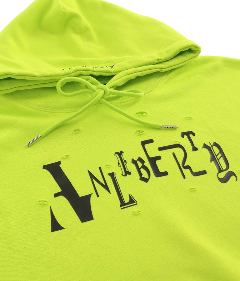 ANLIBERTY 限定 ロゴ ダメージ フーディー 30-3110
