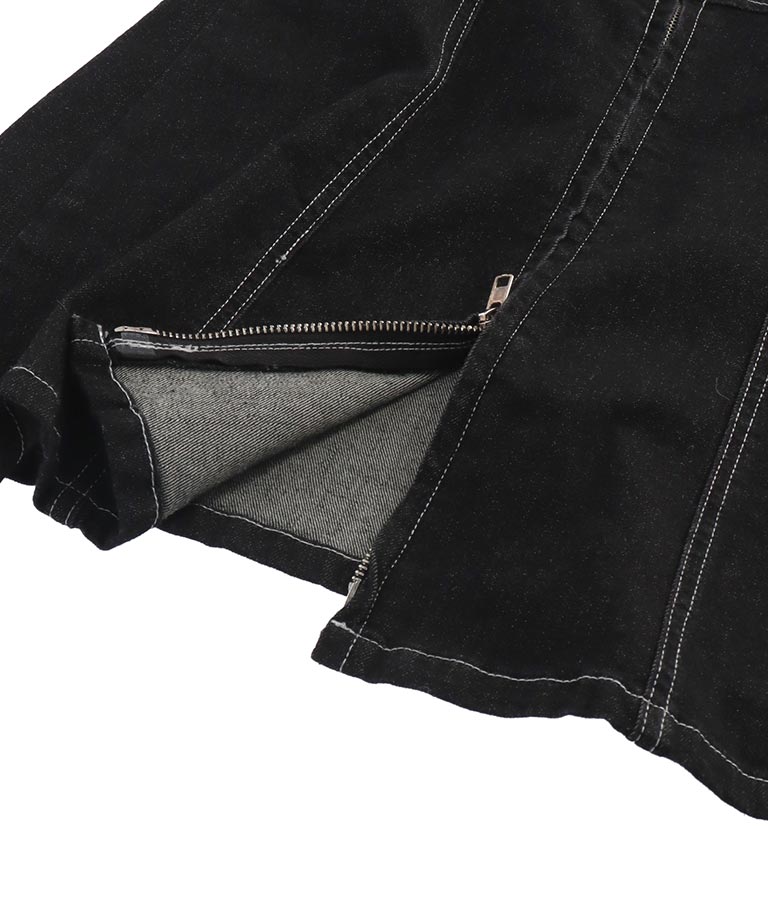 ダブルジップデニムキャミソール 153-5502