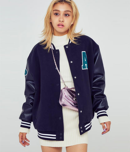 フレアスリーブバックオープンリブニットミニワンピース