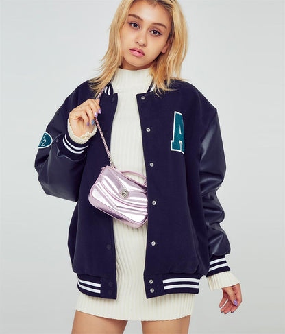 フレアスリーブバックオープンリブニットミニワンピース 157-5437