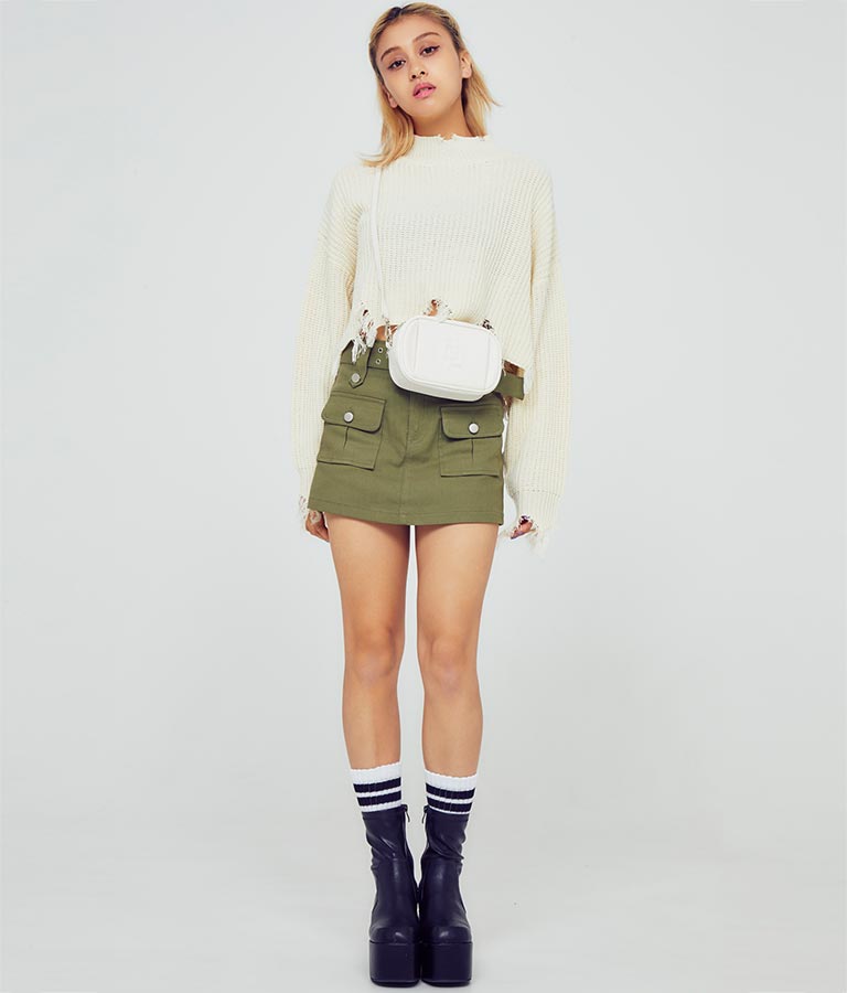 エンボスロゴスクエアバッグ 159-5490