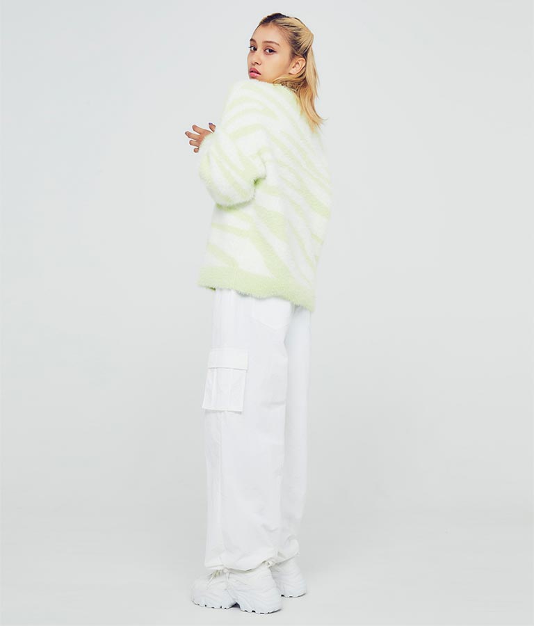 ウエストスピンドルナイロンカーゴパンツ