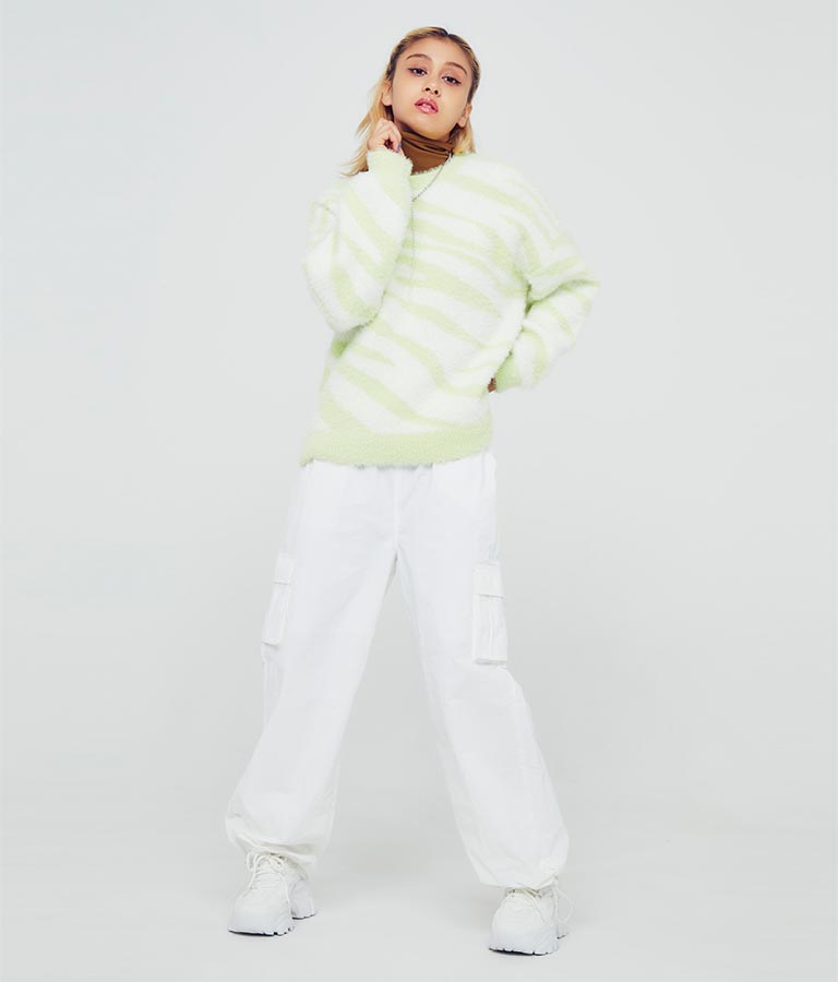 ウエストスピンドルナイロンカーゴパンツ 792-9070