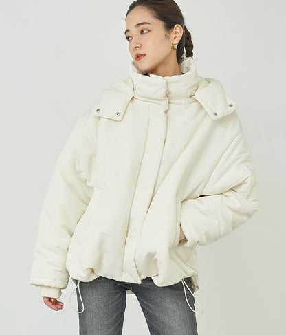 2WAY エコクラウド 中綿 オーバー フード ブルゾン 796-8978