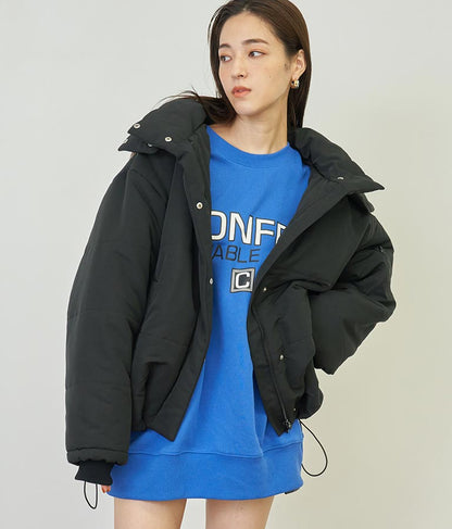 2WAY エコクラウド 中綿 オーバー フード ブルゾン 796-8978