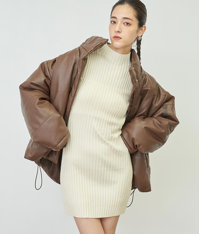 2WAY エコクラウド 中綿 オーバー フード ブルゾン 796-8978