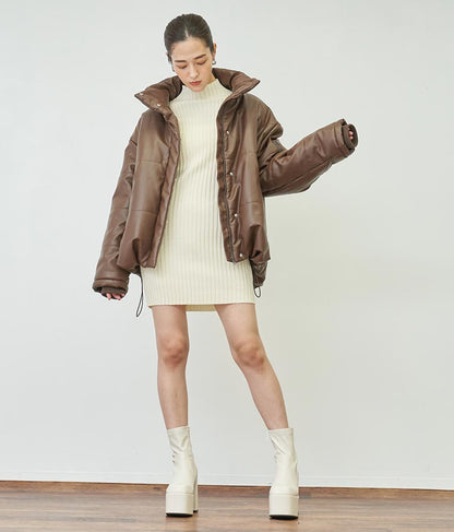 2WAY エコクラウド 中綿 オーバー フード ブルゾン 796-8978