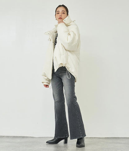 2WAY エコクラウド 中綿 オーバー フード ブルゾン 796-8978