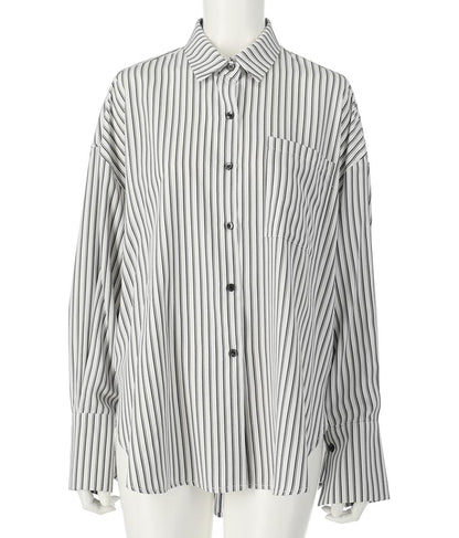 オープンスリーブ オーバー サイズシャツ 154-5505