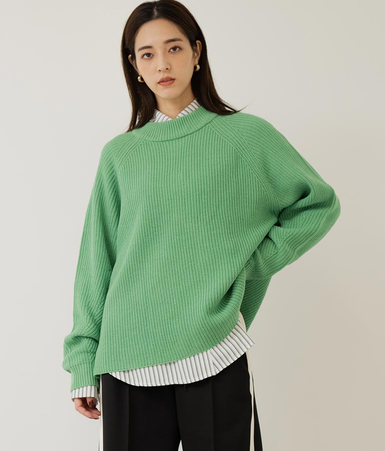 オープンスリーブ オーバー サイズシャツ 154-5505