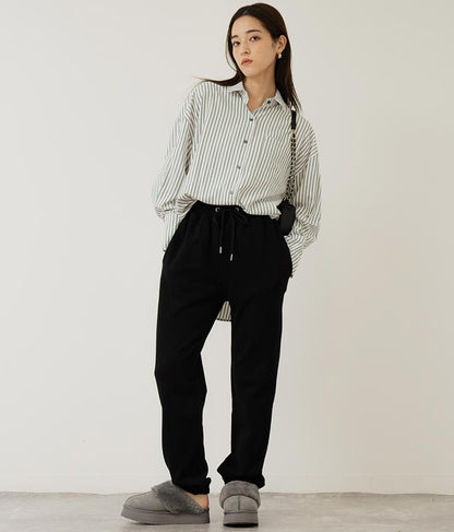 オープンスリーブ オーバー サイズシャツ 154-5505