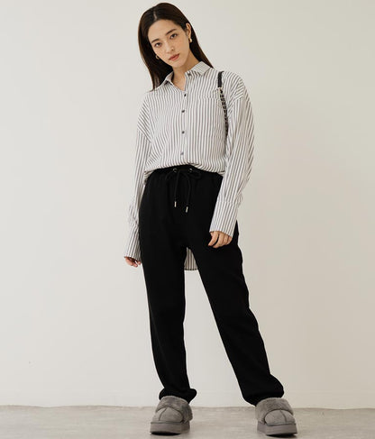 オープンスリーブ オーバー サイズシャツ 154-5505