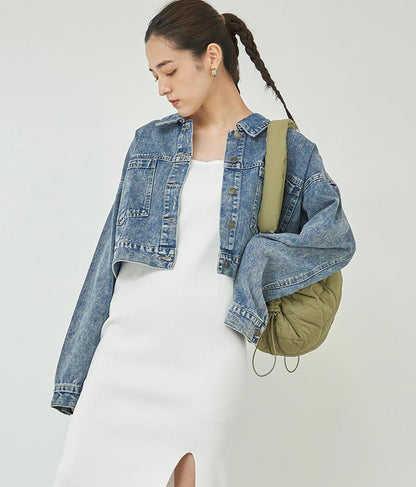 ナイロン キルティング サイド ドロスト ショルダー バッグ 159-5501