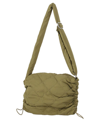 ナイロン キルティング サイド ドロスト ショルダー バッグ 159-5501