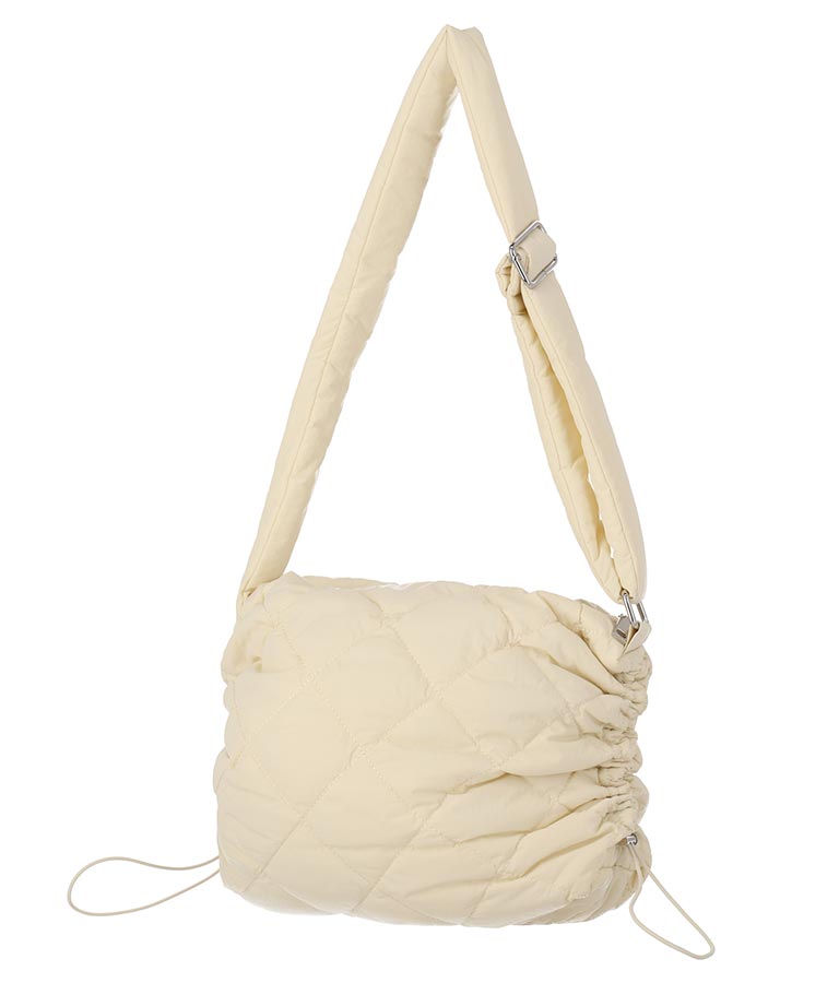 ナイロン キルティング サイド ドロスト ショルダー バッグ 159-5501