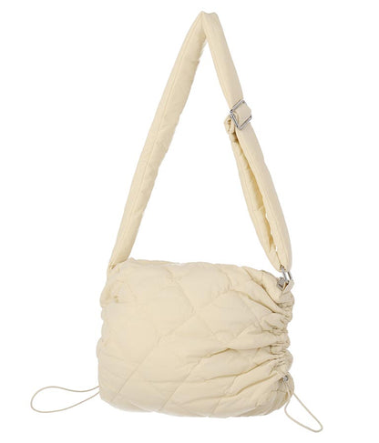 ナイロン キルティング サイド ドロスト ショルダー バッグ 159-5501