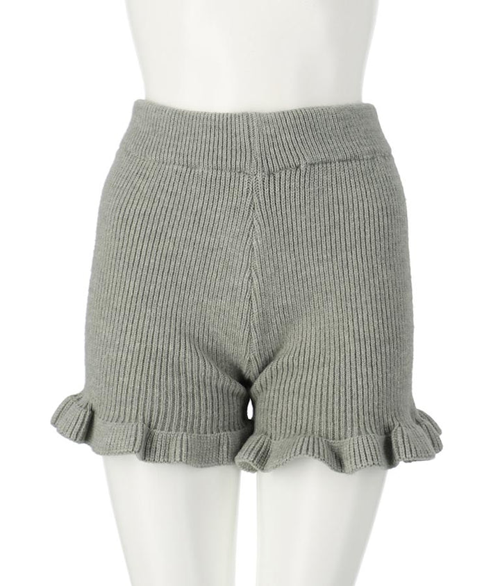 ニット フリル ショートパンツ 812-6739