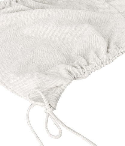 サイドギャザー裏毛スウェットパーカーワンピース 797-9046