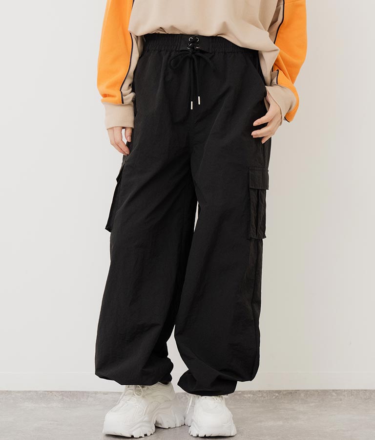 ウエストスピンドルナイロンカーゴパンツ 792-9070
